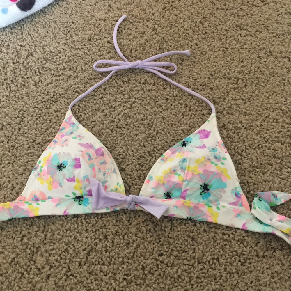Victoria secret white floral top